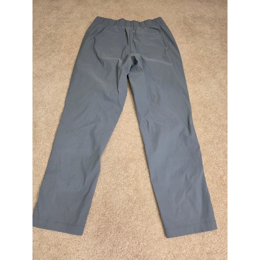 Modern Ambition Women Slate Blue Gray Recycled Nylon Stretch Active Pants Size M - Picture 7 of 8